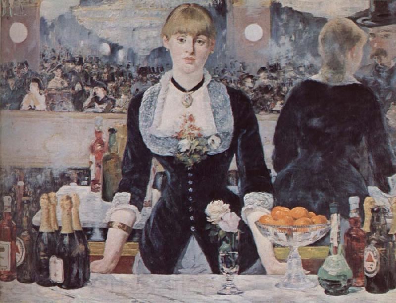 Edouard Manet A bar at the folies-bergere Spain oil painting art